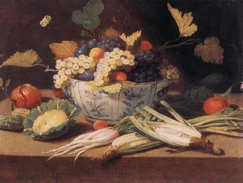 KESSEL, Jan van Still-life with Vegetables s